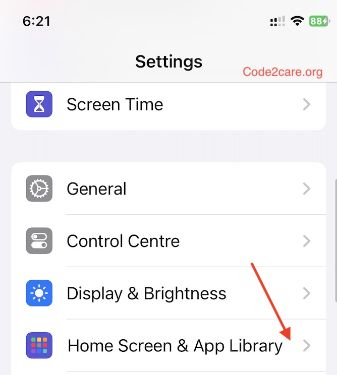 iOS 1 7 - Home Screen & App Library